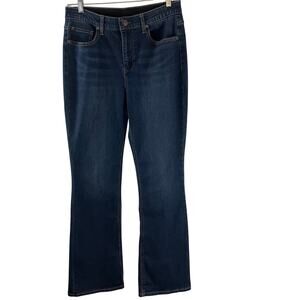 Matilda Jane Jeans Womens 10 Elastic Waist Zip Bootcut  10 NWT